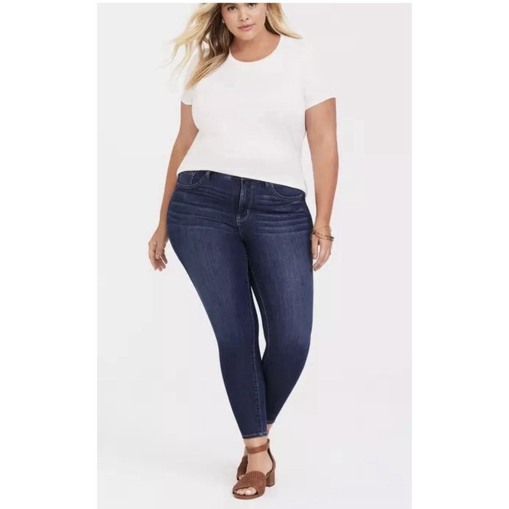 Perfect Super Soft Crew Tee Size 1 Women's Plus Size NWT - Picture 4 of 10